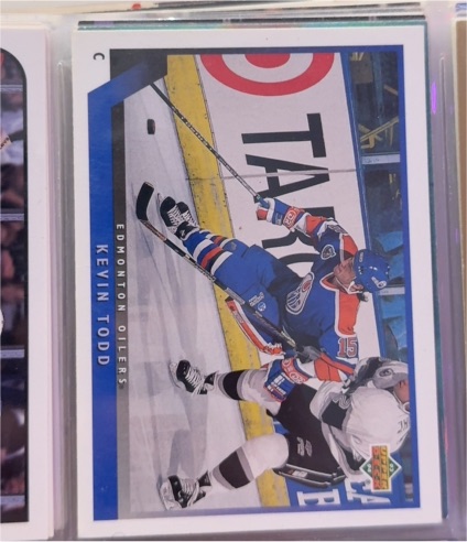 1993-94 Upper Deck #88 Kevin Todd — front