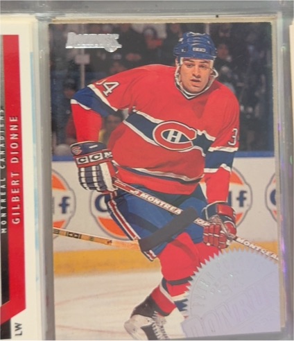 1991 Donruss #34 Gilbert Dionne — front