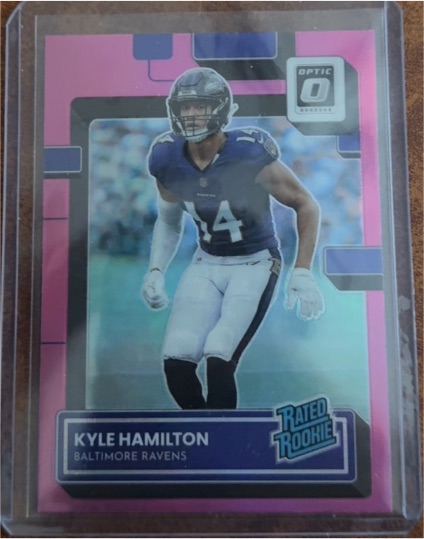 2022 Panini Donruss Optic #238 Kyle Hamilton — front