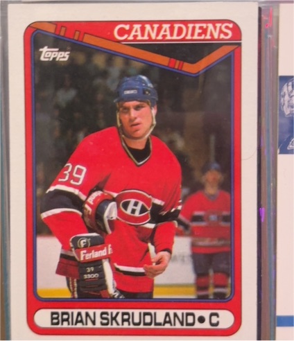 1990-91 Topps #270 Brian Skrudland — front