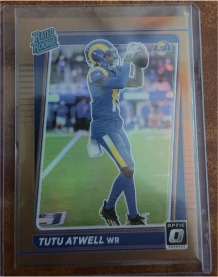 2021 Donruss Optic #220 Tutu Atwell — front