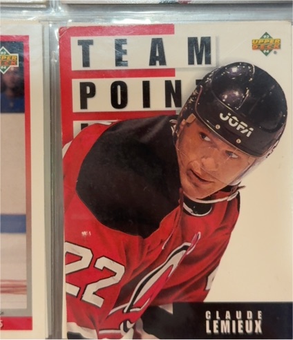 1993-94 Upper Deck #296 Claude Lemieux — front