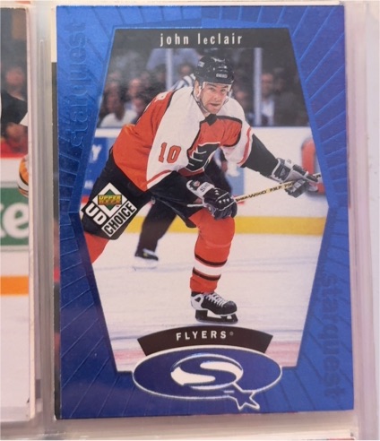 1998-99 Upper Deck Choice Starquest Blue #SQ15 John LeClair — front