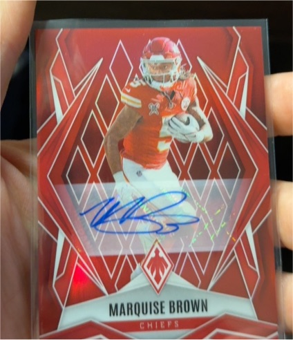 2025 Panini Phoenix #36 Marquise Brown — front