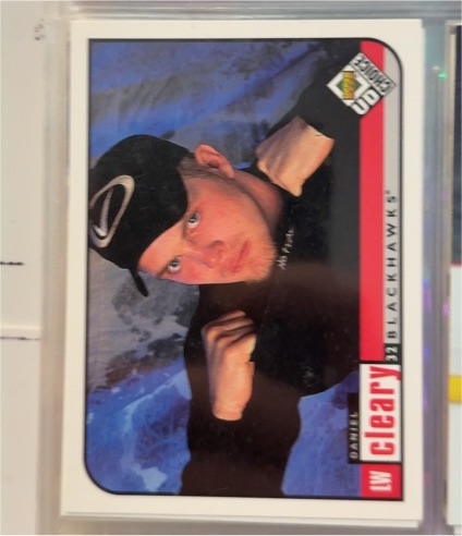 1998-99 Upper Deck UD Choice #44 Daniel Cleary — front