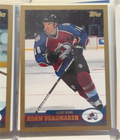 1999 Topps #28 Adam Deadmarsh — front