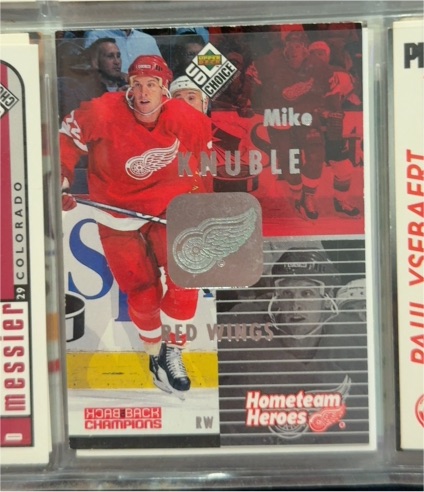 1998-99 Upper Deck UD Choice Hometeam Heroes #RW3 Mike Knuble — front