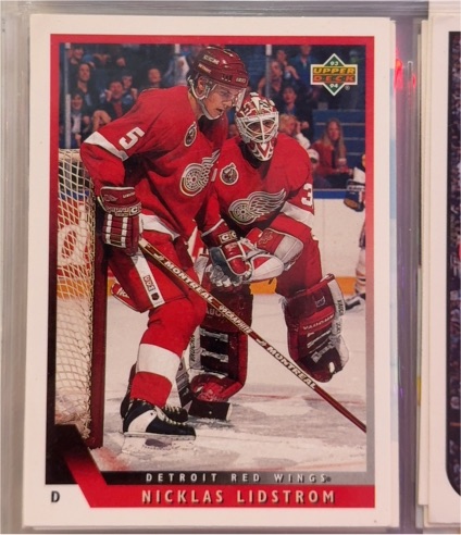 1993-94 Upper Deck #150 Nicklas Lidstrom — front