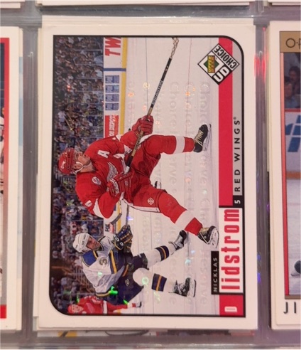 1998-99 Upper Deck Choice #77 Nicklas Lidstrom — front