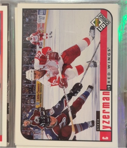 1998 Upper Deck Choice #73 Steve Yzerman — front