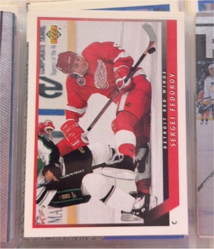 1993-94 Upper Deck #171 Sergei Fedorov — front