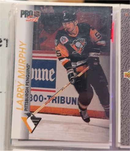 1992-93 Pro Set #146 Larry Murphy Pittsburgh Penguins — front