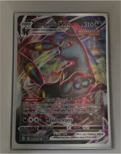 2021 Pokémon TCG Evolving Skies #095 Umbreon VMAX — front