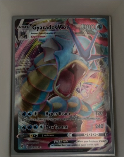 2021 Pokémon Sword & Shield Evolving Skies #029/203 Gyarados VMAX — front