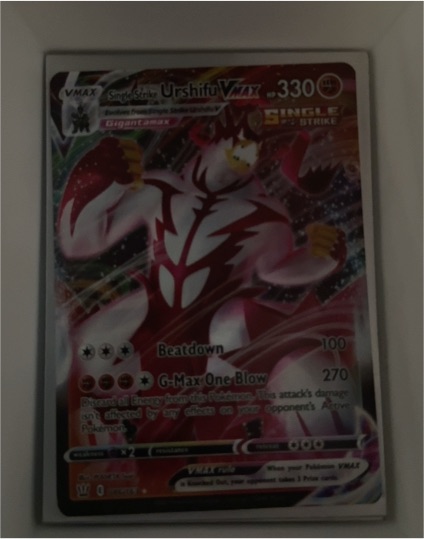2021 Pokemon TCG Battle Styles #086 Single Strike Urshifu VMAX — front