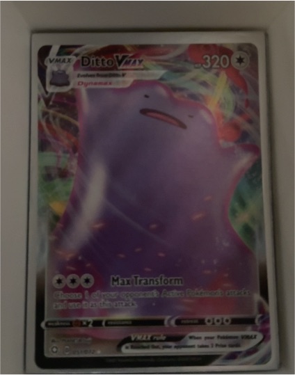 2021 Pokémon Shining Fates #051 Ditto VMAX — front