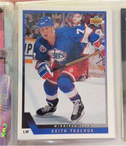 1993-94 Upper Deck #195 Keith Tkachuk — front