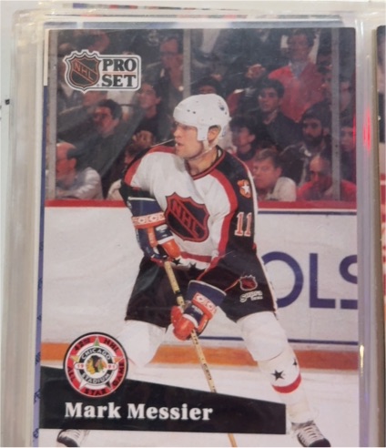 1991-92 Pro Set #282 Mark Messier — front