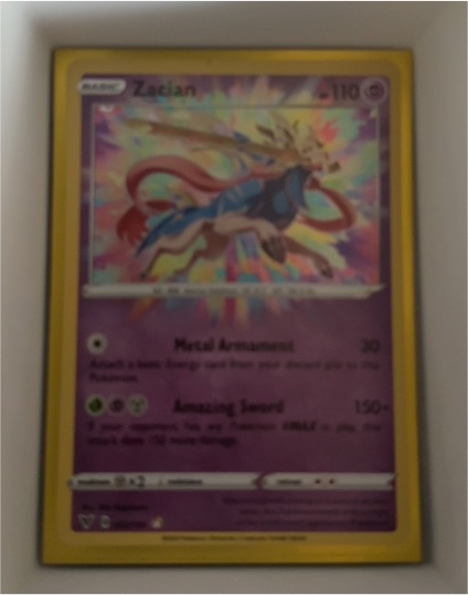 2020 Pokémon Vivid Voltage #82 Zacian — front