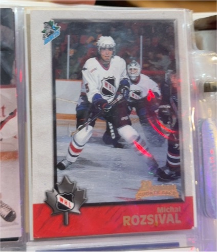 1992 Score NHL #N/A Michal Rozsival — front