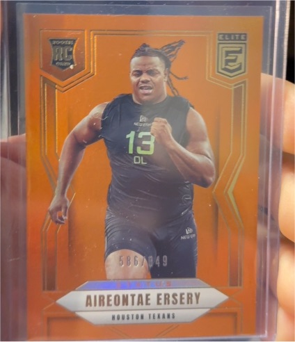 2025 Panini Donruss Elite #110 Aireontae Ersery — front