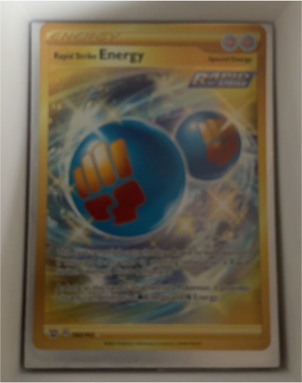 2021 Pokemon TCG Battle Styles #182 Rapid Strike Energy — front