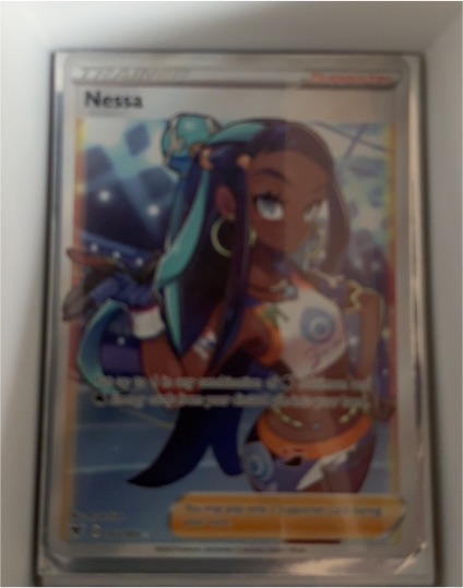 2020 Pokémon TCG SWSH Vivid Voltage #183 Nessa Full Art — front