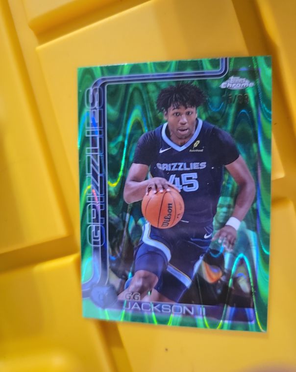 2025-26 Topps Chrome #199 GG Jackson II — front