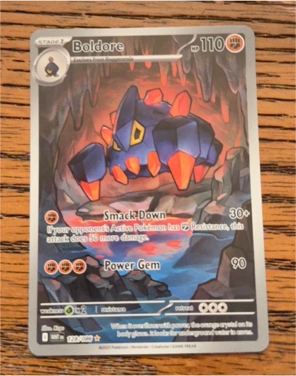 2025 Pokémon Scarlet & Violet #128 Boldore — front