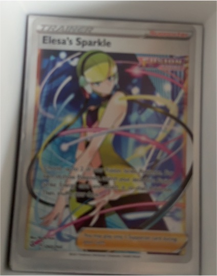 2021 Pokémon TCG Fusion Strike #260 Elesa's Sparkle Full Art — front