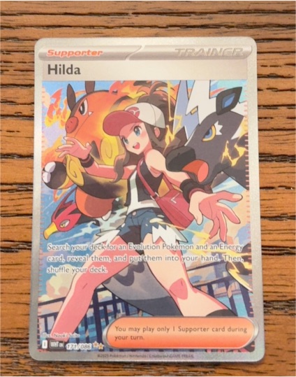 2025 Pokémon Scarlet & Violet #171 Hilda — front