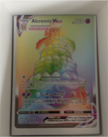 2020 Pokémon Shining Fates #073 Alcremie VMAX — front