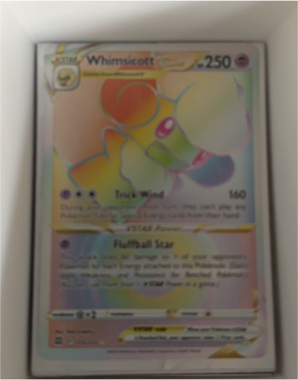 2022 Pokémon TCG Sword & Shield Brilliant Stars #175 Whimsicott VSTAR — front