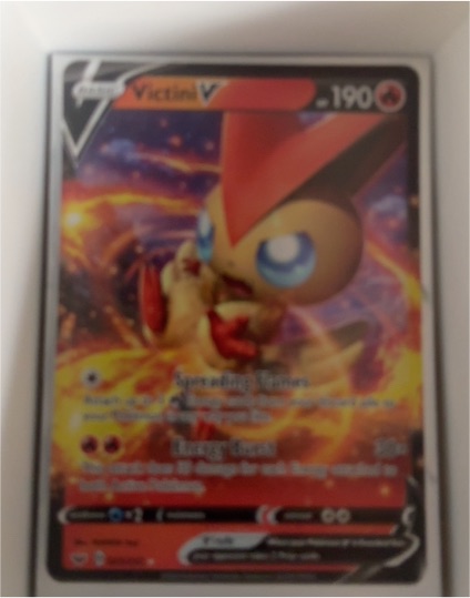 2020 Pokémon Sword & Shield #025 Victini V — front