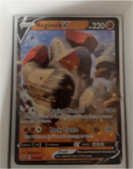 2020 Pokémon Sword & Shield #104 Regirock V — front