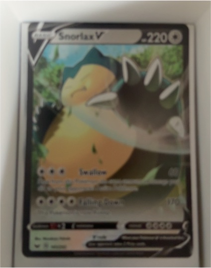 2020 Pokémon Sword & Shield #141 Snorlax V — front