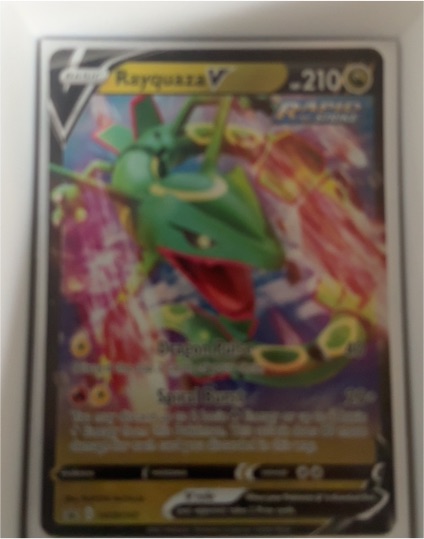 2023 Pokémon TCG Sword & Shield #109 Rayquaza V — front