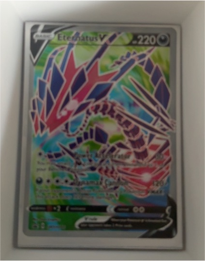 Pokémon TCG Eternatus V SWSH044 Sword & Shield Full Art Promo — front