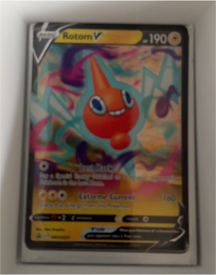 Pokémon TCG Rotom V Sword & Shield SWSH257 — front
