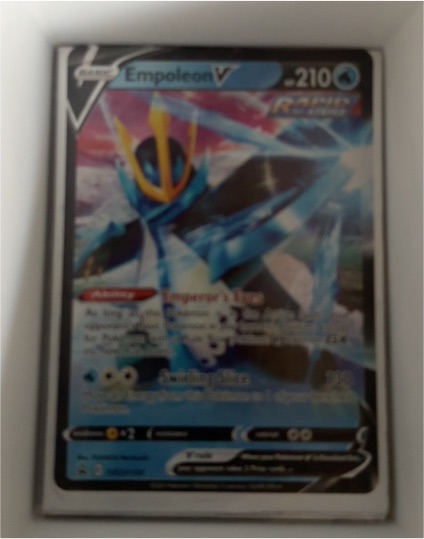 2021 Pokémon TCG SWSH Black Star Promo #SWSH108 Empoleon V — front