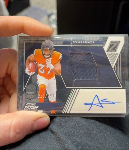 2024 Panini Zenith #230 Audric Estime — front