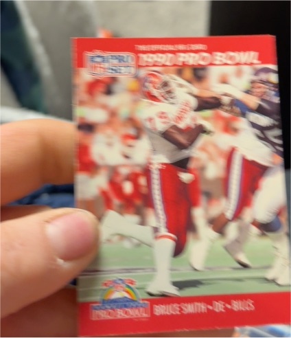 1990 Pro Set #371 Bruce Smith Buffalo Bills — front