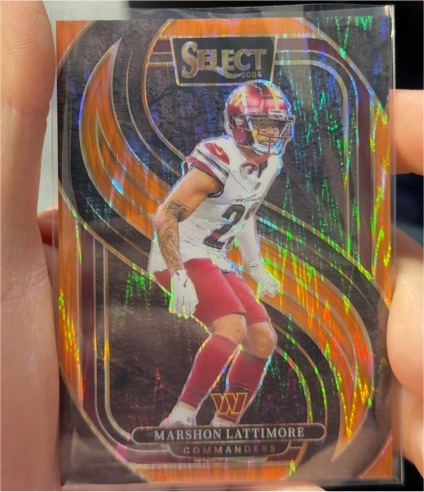 2024 Panini Select Premier Level #181 Marshon Lattimore — front