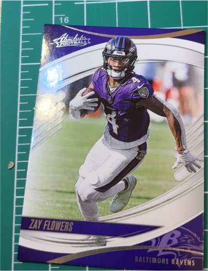 2025 Panini Absolute #62 Zay Flowers — front