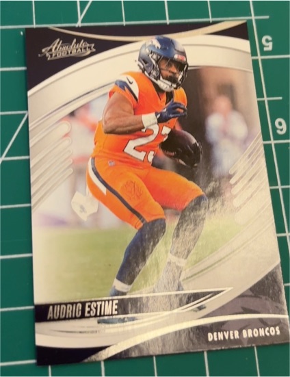 2025 Panini Absolute Audric Estime Denver Broncos — front