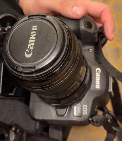Canon EOS Rebel T6 DSLR Camera — front