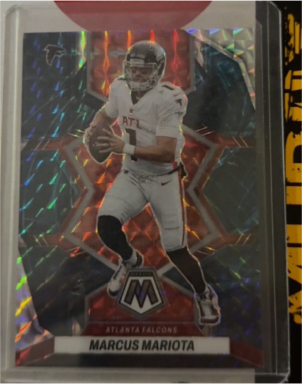 2022 Panini Mosaic #7 Marcus Mariota — front