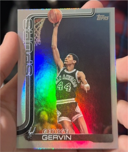 2025-26 Topps #265 George Gervin — front
