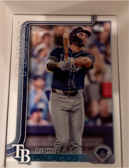 2025 Topps #124 Richie Palacios — front