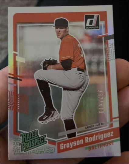 2023 Donruss #78 Grayson Rodriguez — front